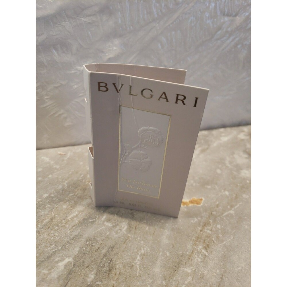 Bvlgari Eau Parfumee Au The Blanc Eau de Cologne Sample vial spray 1.5ML 0.05 oz